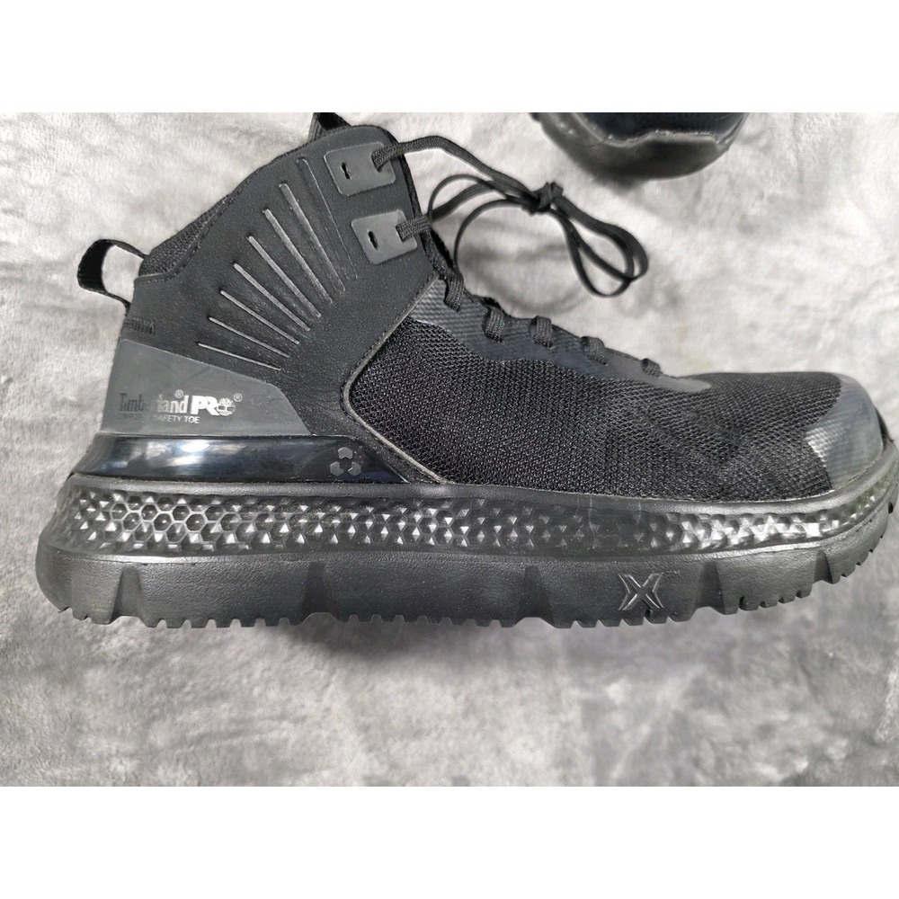 Timberland PRO‎ Flex Setra Black Ankle Mid Composite Safety Toe Men's US 7